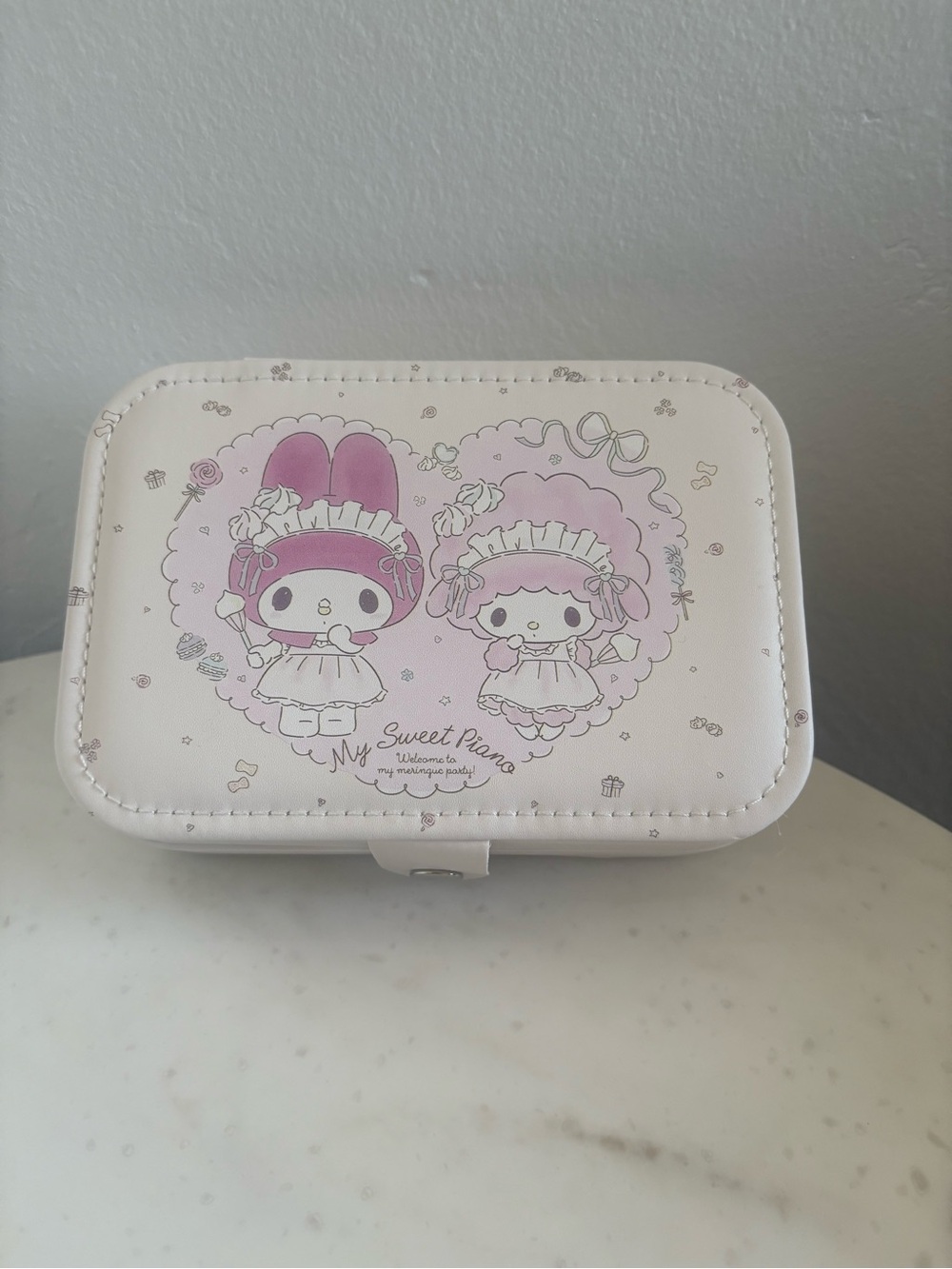 Sweet Piano and MyMelody Jewelry and Accessory Case